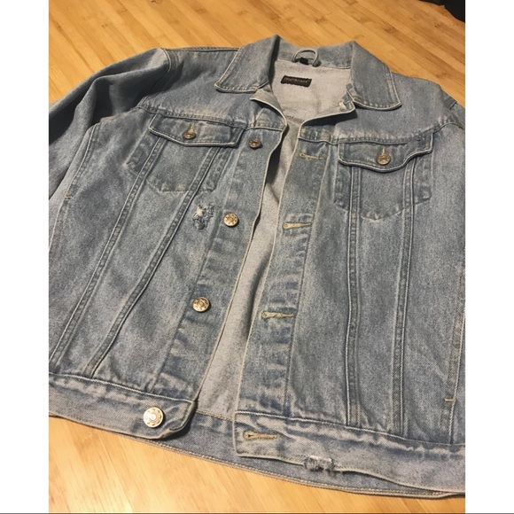 Lightly Distressed Denim Jacket - Picture 2 of 5